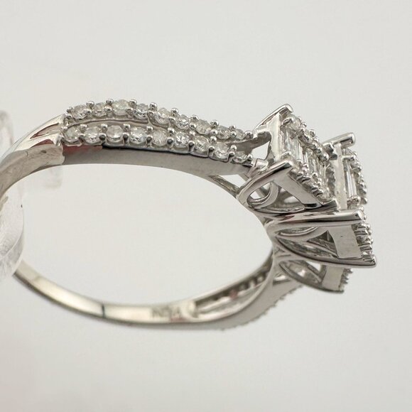 Stunning 1/2 Carat VS Lab Diamond Ring with Digital Appraisal Size 10 - Picture 3 of 16